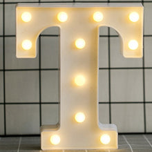 Load image into Gallery viewer, Luminous LED Letter Night Light English Alphabet Number Lamp Wedding Party Decoration Christmas Home Decoration Accessories