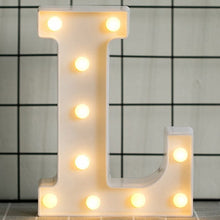 Load image into Gallery viewer, Luminous LED Letter Night Light English Alphabet Number Lamp Wedding Party Decoration Christmas Home Decoration Accessories