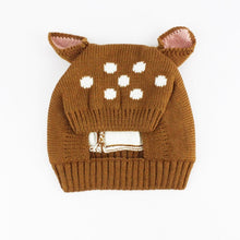 Load image into Gallery viewer, MILANCEL Spring Baby Hats Kids Cute Deer Hat Beanie Cap Toddler Infant Baby Girls and Boys Knitted Hat Photo Props