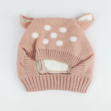 Load image into Gallery viewer, MILANCEL Spring Baby Hats Kids Cute Deer Hat Beanie Cap Toddler Infant Baby Girls and Boys Knitted Hat Photo Props