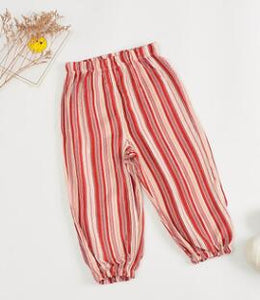 MILANCEl 2019 Kids Clothes Summer Girls Pants Full Length Boys Pants Print Boys Trousers Baby Girl Clothes