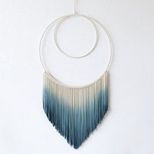 Load image into Gallery viewer, Macrame Hand-woven Dyed Tapestry Wall Hanging Princess Room Bedroom Wall Hanging Boho Decor