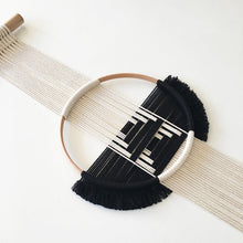 Load image into Gallery viewer, Macrame Tapestry Wall Hanging Cotton Woven Round Tapestry Wall Hanging Restaurant Creative Boho Decor  Mexican Home Decoration