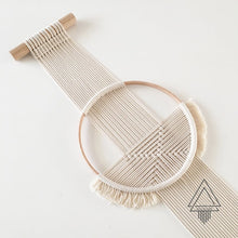 Load image into Gallery viewer, Macrame Tapestry Wall Hanging Cotton Woven Round Tapestry Wall Hanging Restaurant Creative Boho Decor  Mexican Home Decoration
