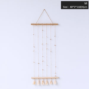 Miz Nordic Decoration Home Hemp Rope with Clips Nordic Style Kids Decoration Photography Props Postcard Display