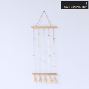 Miz Nordic Decoration Home Hemp Rope with Clips Nordic Style Kids Decoration Photography Props Postcard Display