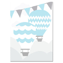 Load image into Gallery viewer, NICOLESHENTING Birth Stats Custom Posters Cartoon Nursery Canvas Art Prints Painting Wall Picture Nordic Kids Bedroom Decoration