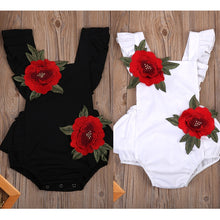 Load image into Gallery viewer, Newborn Baby Girls Sleeveless Jumpsuit Floral Romper Outfits baby girl clothes bodysuit Sunsuit UK