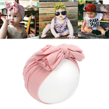 Load image into Gallery viewer, Newborn Headband  Baby Girl Headbands Toddler Kids Girls Bow Turban Knot Headband Headwear Accesspries