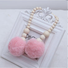 Load image into Gallery viewer, Nordic Wooden Beads Ornament Double Star Moon Kids Room Decoration Baby Crib Tent Hanging Pendant Wall Decor Photography Props