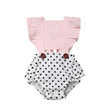 Load image into Gallery viewer, PUDCOCO Newborn Toddler Baby Girl Romper Ruffle Backless Bodysuit Jumpsuit Outfit Summer Support wholesale