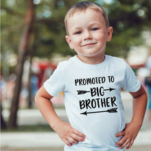 Load image into Gallery viewer, Promoted To Big Brother Kids Tshirt Boys Tops Summer Short Sleeve Toddler Boy Shirt Casual Children Clothing Girls T Shirt