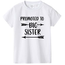 Load image into Gallery viewer, Promoted To Big Sister Kid&#39;s T Shirt Boys Girls Summer Short Sleeve Funny Graphic Printed Kawaii Top Tee Shirt Children Tshirt