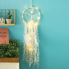 Load image into Gallery viewer, Small night light wishing tree dream catcher soft sister room decoration air lighting hanging decoration birthday gifts