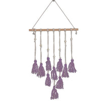 Load image into Gallery viewer, Tapestry Handmade Tassel Macrame Hanging Decorations Bohemian Handwork Wall Tapestry Living Room Bedroom Wall Decoration