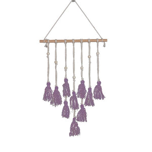 Tapestry Handmade Tassel Macrame Hanging Decorations Bohemian Handwork Wall Tapestry Living Room Bedroom Wall Decoration