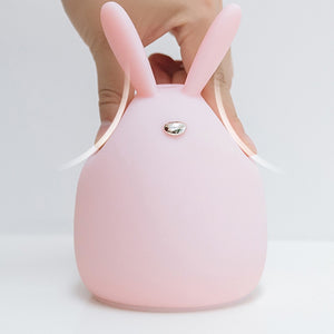 Ultrasonic Air Humidifier Aroma Essential Oil Diffuser Cute Rabbit Freshener Nebulizer with LED Night Lamp Tabletop Diffuser