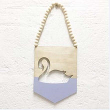 Load image into Gallery viewer, Wooden Baby Tent Hanging Curtains Nordic Style Wall Hanging Pendant Ornament Baby Photography Props Kids Room Nursery Wind Chime