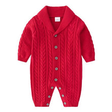 Load image into Gallery viewer, Knit jumpsuit &amp; cap