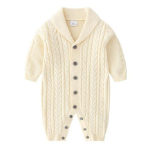 Load image into Gallery viewer, Knit jumpsuit &amp; cap