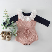 Load image into Gallery viewer, Handmade Sweater Baby Jumpsuit