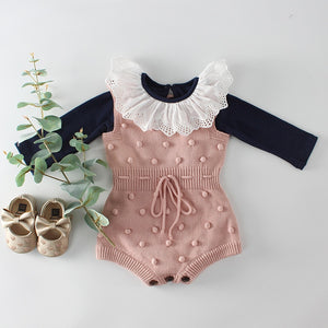 Handmade Sweater Baby Jumpsuit