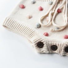 Load image into Gallery viewer, Handmade Sweater Baby Jumpsuit