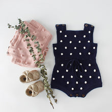 Load image into Gallery viewer, Handmade Sweater Baby Jumpsuit
