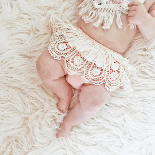 Adoeable Toddler Newborn Baby Girl Underwear Ruffle Frilly PP Pants Nappy Cover sunsuit Diaper 0-24M