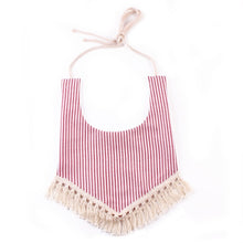 Load image into Gallery viewer, Brand New Arrivals Fringe Baby Infant Boy Girl Bandana Bibs Feeding Saliva Towel Dribble Triangle Bib Flower Striped Bibs