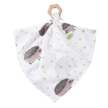 Load image into Gallery viewer, Baby Saliva Towel Cotton Soft Baby Bibs Cloth Printed Infant Saliva Towel Wood Teeth Teether Toy Kids Bandana Bibs Baby Care