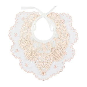 Cute Princess Lace Floral Bibs