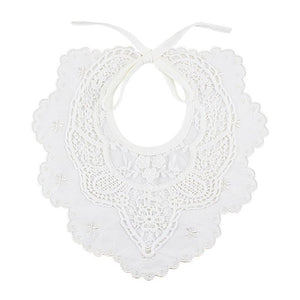 Cute Princess Lace Floral Bibs