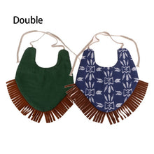 Load image into Gallery viewer, Baby Double-Sided Printing Tassel Saliva Towel