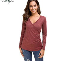 Load image into Gallery viewer, Breastfeeding Blouse Maternity Clothes