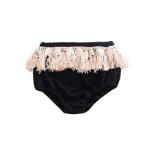 Load image into Gallery viewer, Summer Baby Cotton Shorts Infant Girls Tassel Ruffle Diaper Covers Kids Cute Frilly Pants Nappy Cover Bloomers D0881