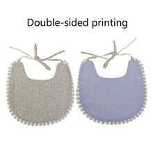 Load image into Gallery viewer, Floral Double-Sided Print Feeding Babies Bibs