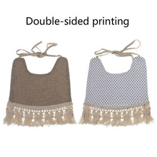 Load image into Gallery viewer, Floral Double-Sided Print Feeding Babies Bibs