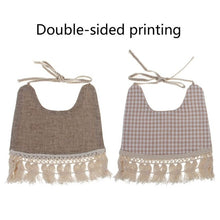 Load image into Gallery viewer, Floral Double-Sided Print Feeding Babies Bibs
