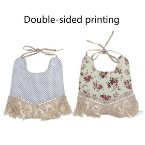 Floral Double-Sided Print Feeding Babies Bibs