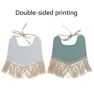 Floral Double-Sided Print Feeding Babies Bibs